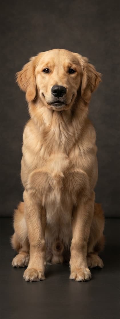 A puppy, after