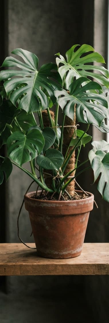 A plant, after